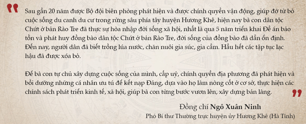 Khi người Chứt vào Đảng 