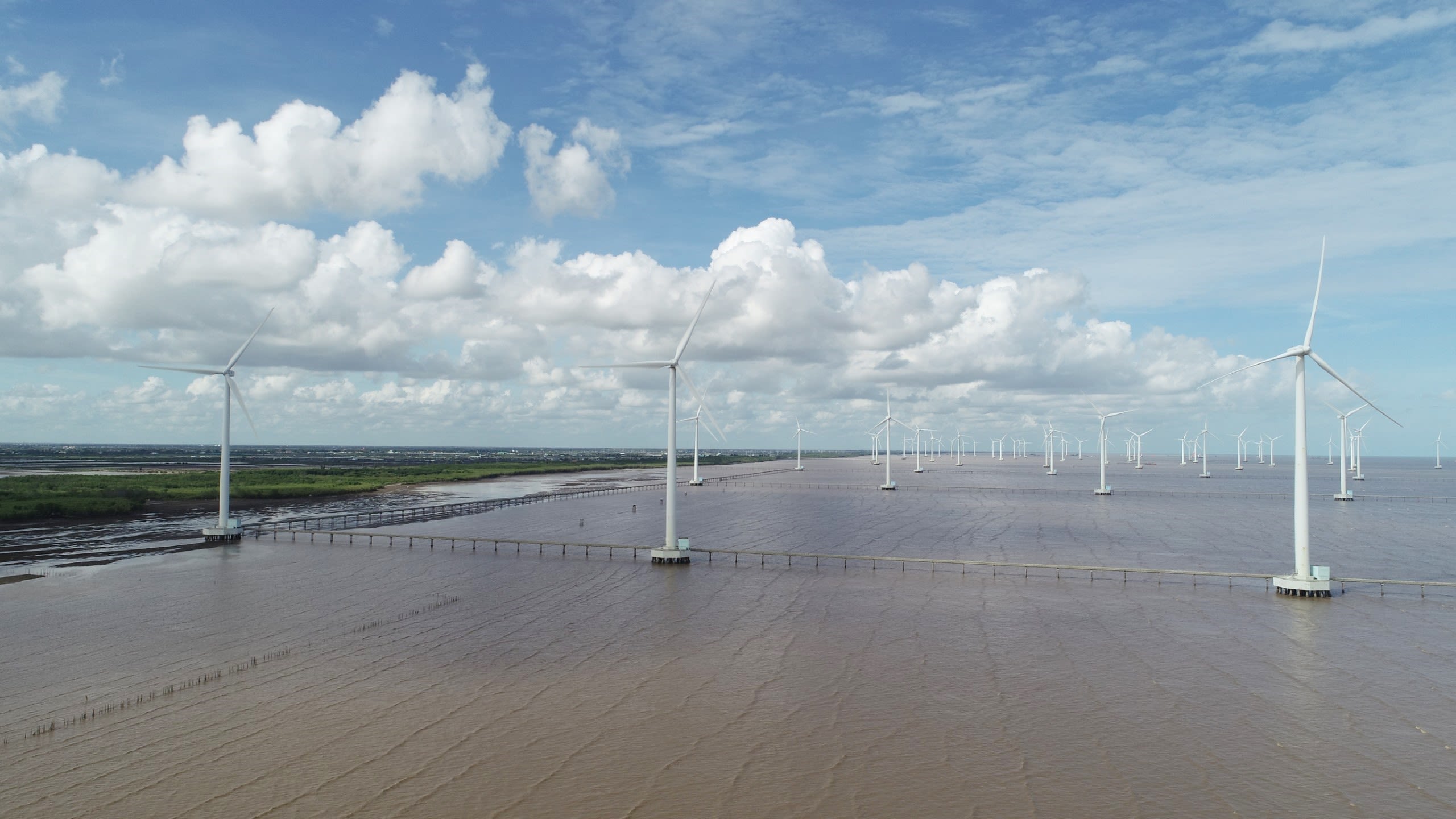 aerial view of vehicles in parking area