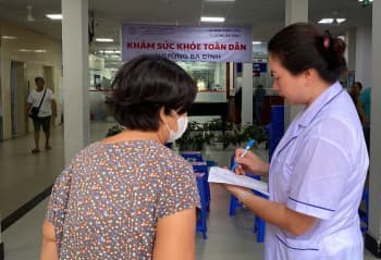Phường Ba Đình triển khai công tác khám sức khỏe toàn dân