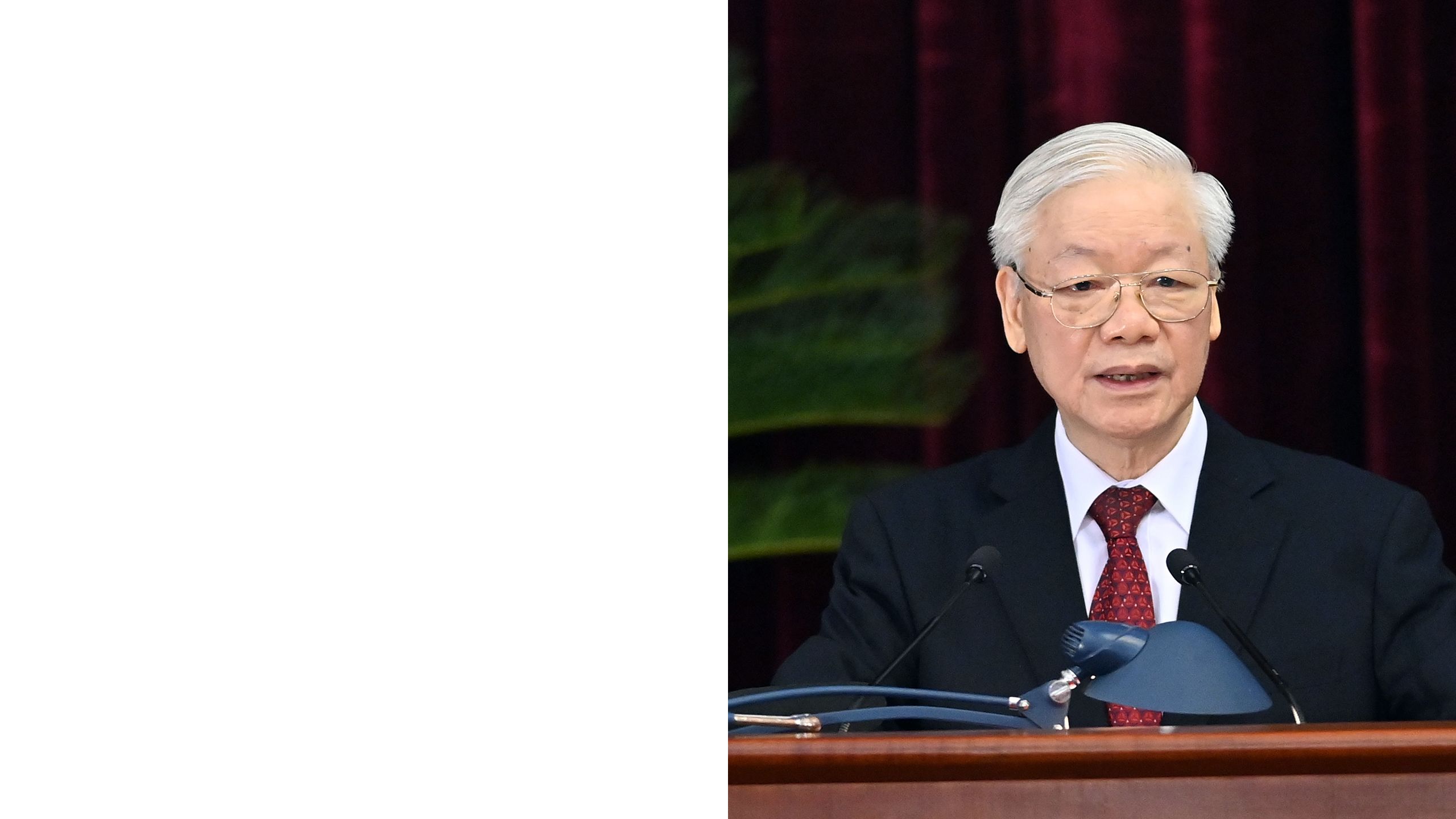 Tổng Bí thư Nguyễn Phú Trọng phát biểu khai mạc Hội nghị Trung ương 4 khóa XIII của Đảng.